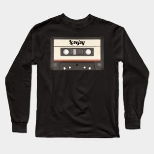 Lovejoy / Cassette Tape Style Long Sleeve T-Shirt